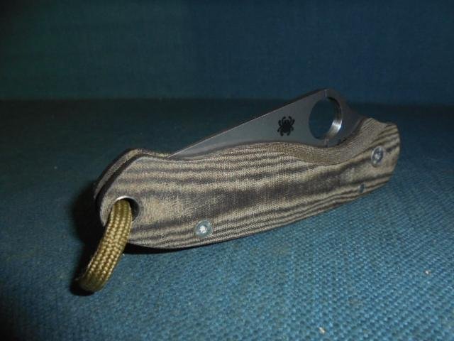 Spyderco Para Military 3 Folding Knife S/n 03221 — image 2