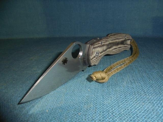 Spyderco Para Military 3 Folding Knife S/n 03221 — image 3