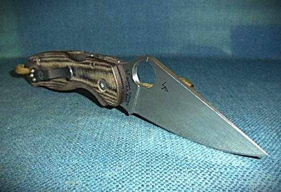 Spyderco Para Military 3 Folding Knife S/n 03221 — image 4