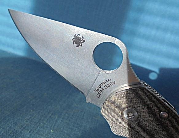 Spyderco Para Military 3 Folding Knife S/n 03221 — image 6