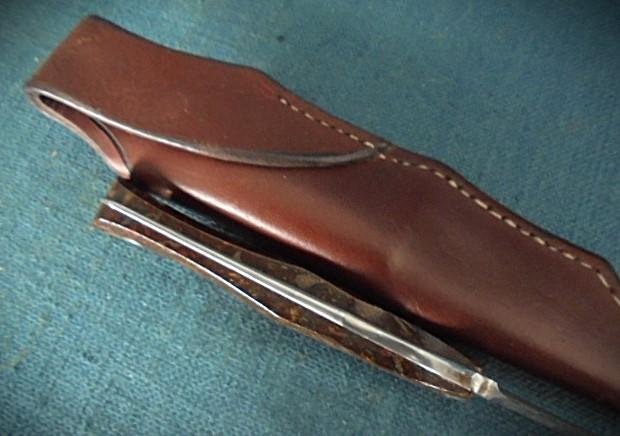 Rare Alan Wood Damascus Knife S/n 03227 — image 10