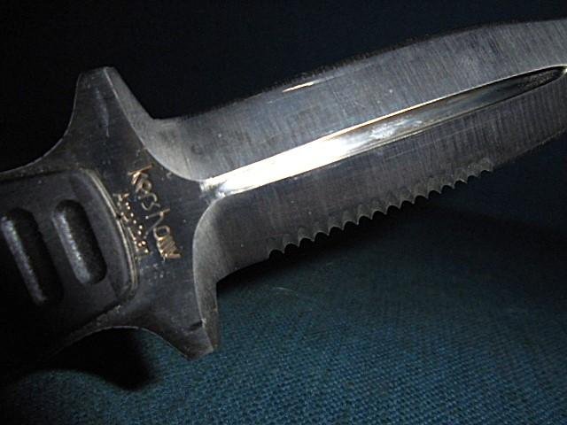 Scarce Kershaw 1006 Amphibian Divers Knife S/n 03232 — image 7