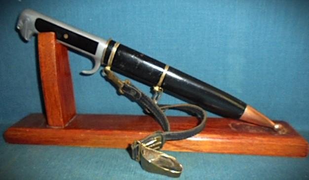 Scarce Italian 1937 MVSN Officers Dagger S/n 03255 — image 2