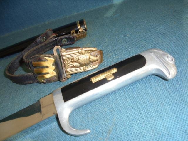 Scarce Italian 1937 MVSN Officers Dagger S/n 03255 — image 3