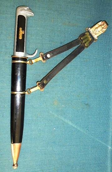 Scarce Italian 1937 MVSN Officers Dagger S/n 03255 — image 9