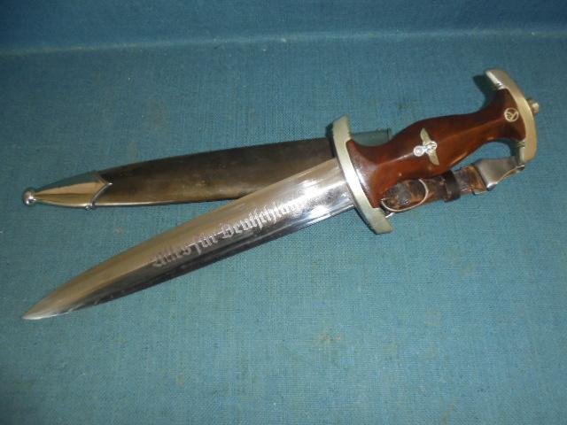 Early SA Dagger by Wingen Jr S/n 03258 — image 3