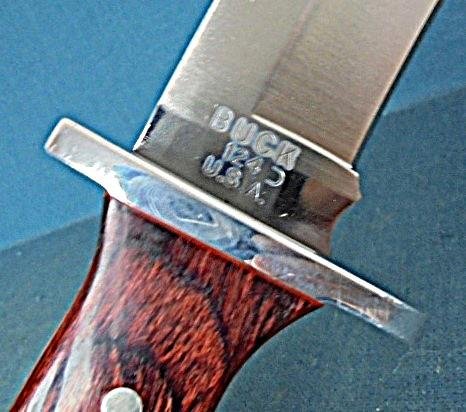 Vintage 1996 Dated Buck 124 Frontiersman Knife S/n 03251 — image 9