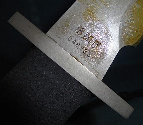 Vintage 1980s Gerber BMF Knife S/n 03261 — image 6