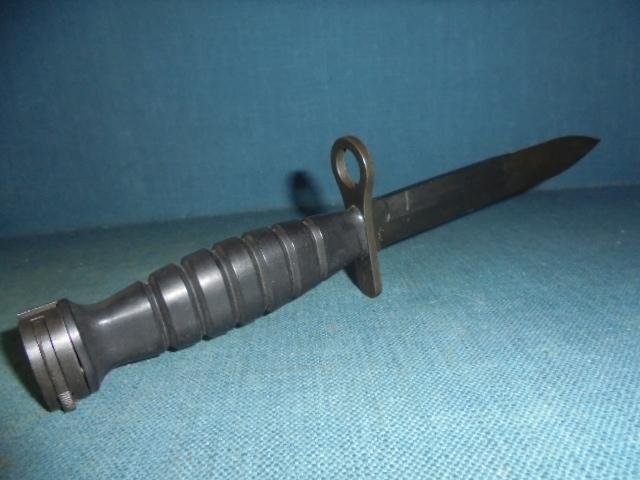 Rare U.S. M4 Bayonet with Rubber Grip S/n 03260 — image 5