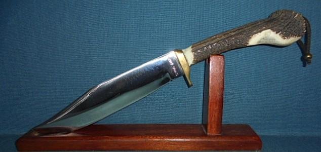 Large Harry Boden Bowie Knife S/n 03274 — image 3