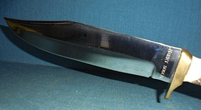 Large Harry Boden Bowie Knife S/n 03274 — image 6