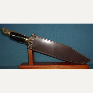 Huge Rare J.E.Middleton Bowie Knife S/n 03273
