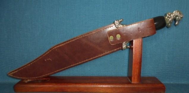 Huge J.E.Middleton Bowie Knife S/n 03272 — image 2