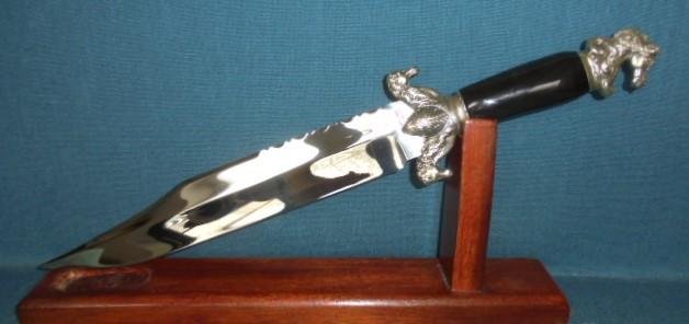 Huge J.E.Middleton Bowie Knife S/n 03272 — image 3