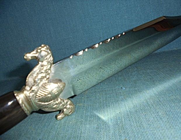 Huge J.E.Middleton Bowie Knife S/n 03272 — image 5