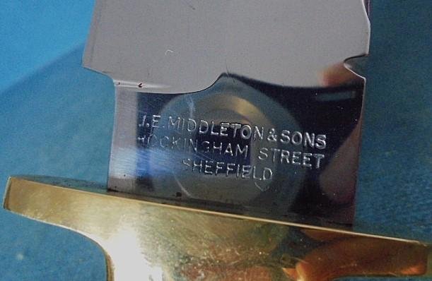 Large J.E.Middleton Bowie Knife S/n 03269 — image 5