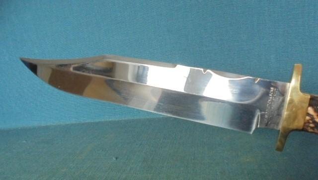 Large J.E.Middleton Bowie Knife S/n 03269 — image 8
