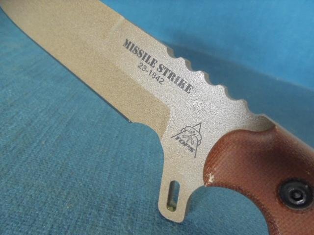 Tops Missile Strike Knife S/n 03280 — image 8