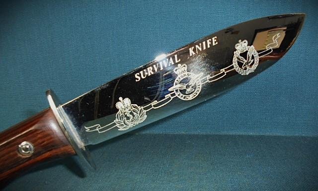 Rare Type D Survival Knife by Crown Sword S/n 03284 — image 10