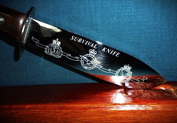 Rare Type D Survival Knife by Crown Sword S/n 03284 — image 3