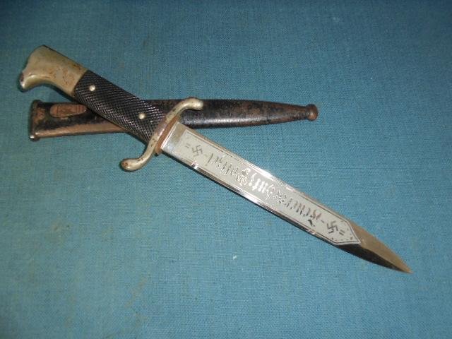 Very Rare German Etched Fire Brigade Sidearm S/n 03286 — image 2