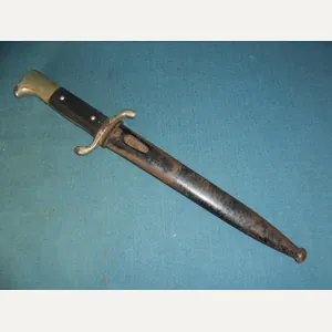 Very Rare German Etched Fire Brigade Sidearm S/n 03286