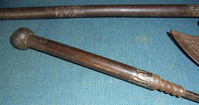 Rare Persian Tabar Battle Axe with Concealed Blade S/n 03285 — image 6