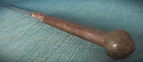 Rare Persian Tabar Battle Axe with Concealed Blade S/n 03285 — image 7