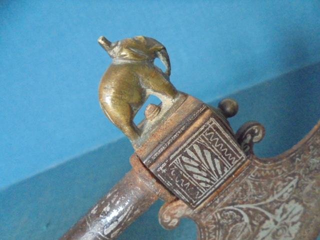 Rare Persian Tabar Battle Axe with Concealed Blade S/n 03285 — image 9