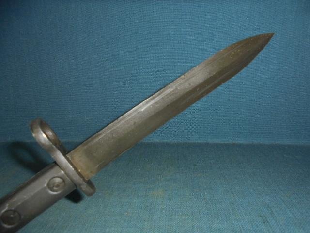 Israeli Uzi Sub Machine Gun Bayonet S/n 03290 — image 5