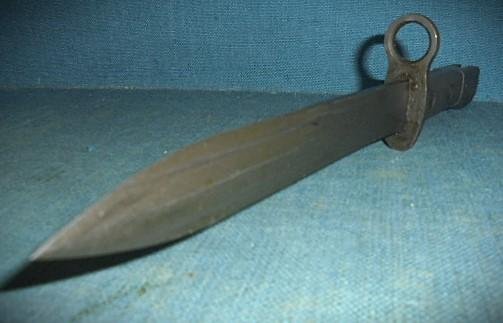 Israeli Uzi Sub Machine Gun Bayonet S/n 03290 — image 7