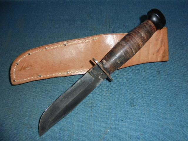 Early WW11 USN Mk1 Knife by Camillus S/n 03294 — image 2