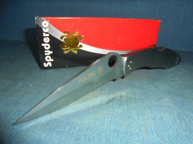 SPYDERCO POLICE MODEL 4 KNIFE S/n 03292 — image 4