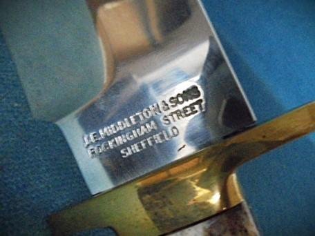 J.E. Middleton Bowie Knife S/n 003300 — image 7