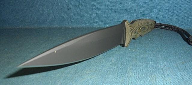 Spartan Harsey Clandestina Black Camo Knife S/n 03304 — image 7