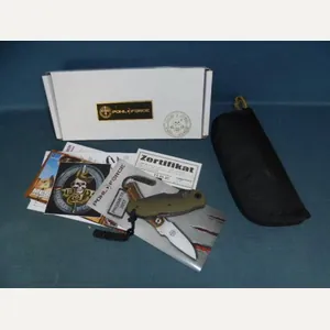 Pohl Force Mike Six Tactical Folding Knife S/n 03312