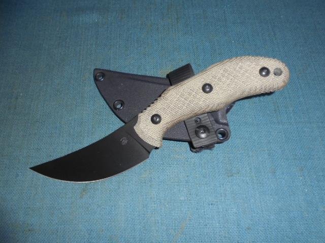 Bastinella Chopper OD Green Knife S/n 03311 — image 3