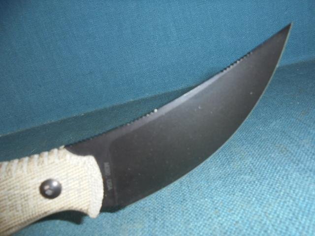 Bastinella Chopper OD Green Knife S/n 03311 — image 5
