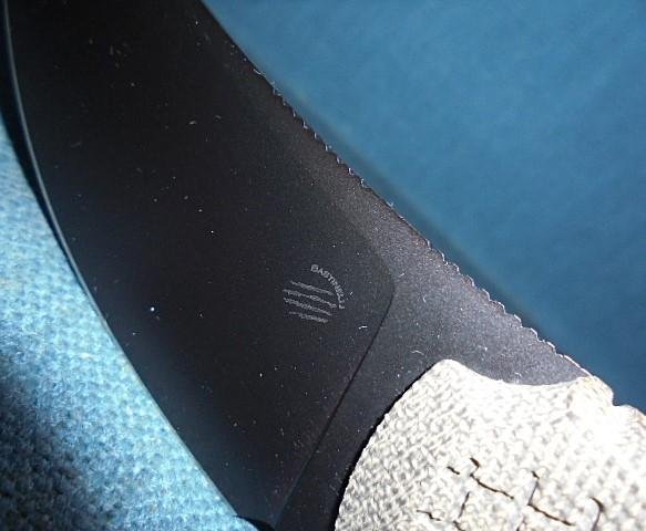 Bastinella Chopper OD Green Knife S/n 03311 — image 9