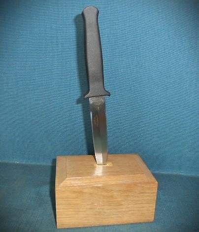 Early Gerber Guardian 1 Knife with Display Stand S/n 03313 — image 3