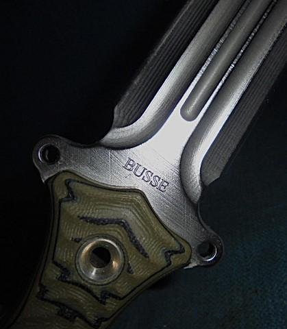 Very Rare Busse FMV8 Combat Knife S/n 03317 — image 6