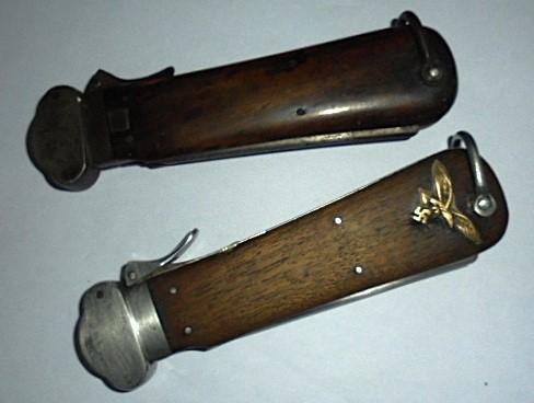 Two WW11 German Gravity Knives S/n 03320 — image 2