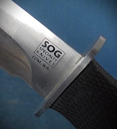 Rare SOG Government Knife S/n 03333 — image 7