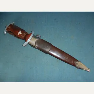 Very Rare German SA Dagger with Feldhernhalle Frog S/n 03337