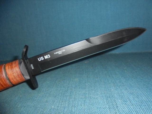 Boker Plus M3 Fighting Knife S/n 03338 — image 6