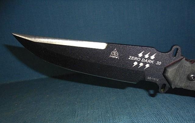 Tops Zero Dark 30 Knife S/n 03343 — image 5