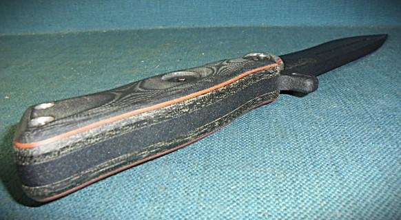 Tops Operator Seven Blackout Edition Knife S/n 03342 — image 8