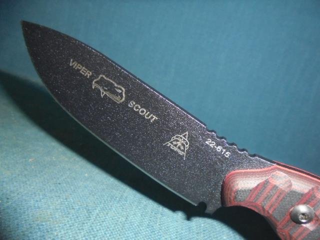 Tops Viper Scout Knife S/n 03341 — image 6