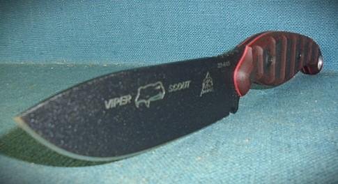 Tops Viper Scout Knife S/n 03341 — image 7