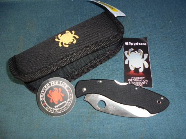Scarce Spyderco Civilian Folding Knife S/n 03346 — image 2